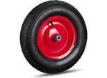Relaxdays 4 X Ruota Carriola 4,80 4,00-8 + Adattatore