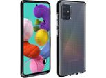 Avizar, Custodia In Gel Akashi Con Angoli Rinforzati Per Samsung Galaxy A51, Nero