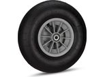 Relaxdays 4 X Ruota Carriola 4.00-6 Nero-Grigio