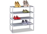 Sistema A Innesto Per Scarpiere Relaxdays 4 Livelli