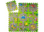 Tappeto Puzzle Relaxdays Strada Con Animali
