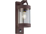 Sambesi Lampada Da Parete Per Esterni - Movement Sensor Rame Trio 204169124
