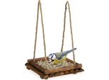 Giardino Con Mangiatoia Per Uccelli Relaxdays