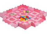Relaxdays Tappeto Puzzle Da 52 Pezzi Con Bordo E Motivi
