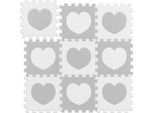 Relaxdays 18 Pezzi Puzzle Mat Cuore