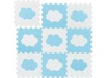 Relaxdays 18 Pezzi Puzzle Mat Cloud