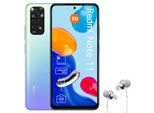 Xiaomi Redmi Note 11 Star Blue 4GB 64GB Handys & Mi In-Ear-Kopfhörer