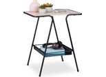Tavolino Relaxdays Con Ripiano