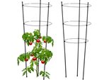 Relaxdays Supporto Per Arrampicata Nero In Set Da 2 76 Cm