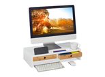 Supporto Per Monitor Relaxdays Con Cassetti
