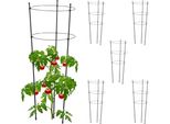 Relaxdays Supporto Per Arrampicata Nero In Set Da 6 76 Cm