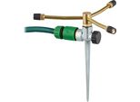 Relaxdays Irrigatore A 3 Bracci Con Picchetto A Terra