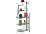 Relaxdays Scaffale In Piedi Con 5 Ripiani