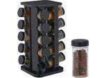 Carosello Di Spezie Relaxdays Con 20 Vasetti