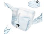 Relaxdays Set Di 4 Taniche Pieghevoli Per L'acqua