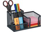 Organizzatore Da Tavolo Relaxdays Con 3 Scomparti