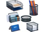 Set Di Organizer Da Scrivania Relaxdays Da 7 Pezzi