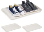 Set Di 3 Vaschette Per Scarpe Relaxdays 60 X 40 Cm