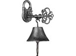 Relaxdays Campanello In Ghisa "Key"" Argento"