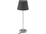 Relaxdays Lampada Da Tavolo Flessibile Con Paralume In Tessuto