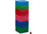 Relaxdays Torre Oscillante In Legno Colorata
