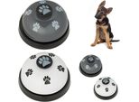 Campana Relaxdays Per L'addestramento Degli Animali Domestici, Set Da 4
