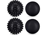 Set Di 4 Palline Da Massaggio Relaxdays