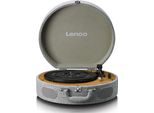 Giradischi Retrò In Legno Con Altoparlanti Integrati, Bluetooth® E Testina AT3600L Grigio