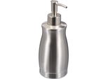 Relaxdays Distributore Di Sapone In Acciaio Inox 400 Ml