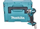 Avvitatore A Impulsi A Batteria Makita Dtd 173 Zj 18 V 180 Nm 1/4" Brushless + Makpac - Senza Batteria, Senza Caricabatterie"