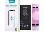 Tradebit Repart Batteria Di Ricambio Compatibile Con Apple Iphone 13 Pro Max - Li-Ion - 4800 Mah - Batteria Di Ricambio Ad Alta Capacità