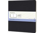 Moleskine 9788867323388 Moleskine Quaderno Per Schizzi, Quadrato, 120G/Mq, Cartone, Nero