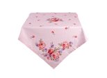 Tovaglia Clayre & Eef 100X100 Cm Rosa Viola Cotone Rose