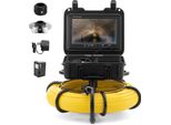 Succebuy Telecamera Per Fognature Telecamera Per L'ispezione Di Tubi - Schermo Da 9 Pollici 720P. Cavo Lungo 120 Metri. Qualità Professionale Per Un'ispezione Accurata Delle Tubature. Durevole E Facile Da Usare