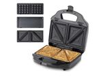Ufesa Cook&Fun 900W, Macchina Per Panini 3 In 1, Piastre Intercambiabili