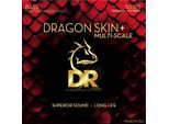Dr Strings Dragon Skin+ Coated Steel 6-String Medium 30-125 Tapered Multi-Scale Struny Pro 6-Strunnou Baskytaru