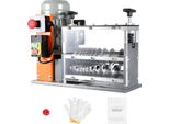 Succebuy Kit Camera A Vuoto Da 3 Galloni E Pompa Da 3,5 Cfm, Camera Di Degassificazione Sottovuoto Con Coperchio In Vetro Temperato, Pompa Monostadio Con Flacone Di Olio Da 250 Ml, Per Stabilizzazione Del Legno, Siliconi, Epossidici
