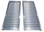 Worhan Rampe Di Carico Per Container 2 Pezzi Robusta Rampa Di Carico Da 7500 Kg 103 Cm Rampa Per Carrelli Elevatori Alluminio Rampa Per Carichi Pesanti Uso Industriale Antiscivolo HF1