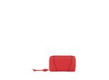 TOM TAILOR Damen TTMALIA Portemonnaie mit Reißverschluss, rot, Uni, Gr. ONESIZE
