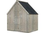Gerätehaus PALMAKO E_milia, grau, Holzwerkstoff, Gerätehäuser, 4,0 m²