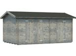 Gerätehaus PALMAKO Jari, grau, Gerätehäuser, grau