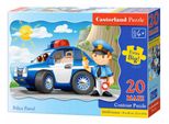 Castorland Puzzle Polizia Maxi 20 Pezzi