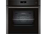 NEFF Pyrolyse Backofen B6AVJ7AG3, A+ (A+++-D), silber (eh19), B:59,4cm H:59,5cm T:54,8cm, Backöfen, AirFry-Funktion