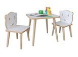 Tavolino & Tavolino Lilula Bianco A. 52 X L. 110 X P. 50 Cm