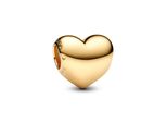 Pandora Moments Slide Charm Cuore, Placcato Oro