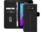 Avizar, Custodia In Ecopelle Con Funzione Di Supporto Per Samsung Galaxy A3, Nero