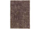 Tappeto A Pelo Lungo Della Collezione SchÖNer Wohnen Heaven Meliert Marrone 80 X 150 Cm