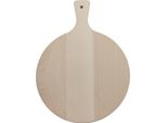 Tagliere Rotondo Con Manico 30 Cm In Faggio Per Tagliare Servire