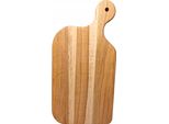 Tagliere In Faggio Con Manico 40X20 Cm Per Tagliare E Servire
