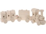 Locomotiva Ferroviaria In Legno Treno Giocattolo In Legno Per Bambini Ecosostenibile